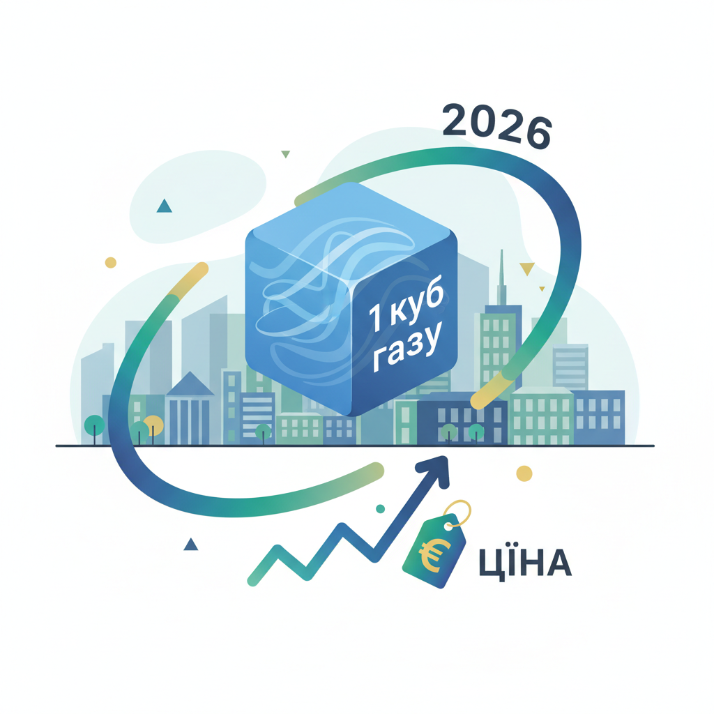 Скільки коштує 1 куб газу в Рівному у 2026 році — иллюстрация к статье «1 куб газу ціна рівне 2026»